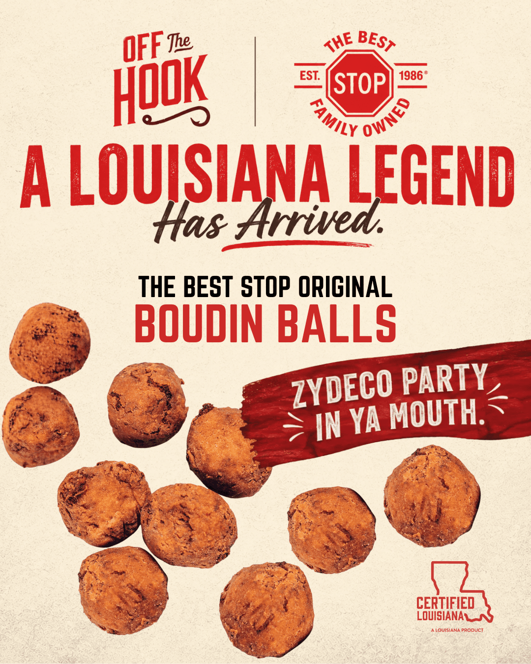 A Louisiana Legend Has Arrived