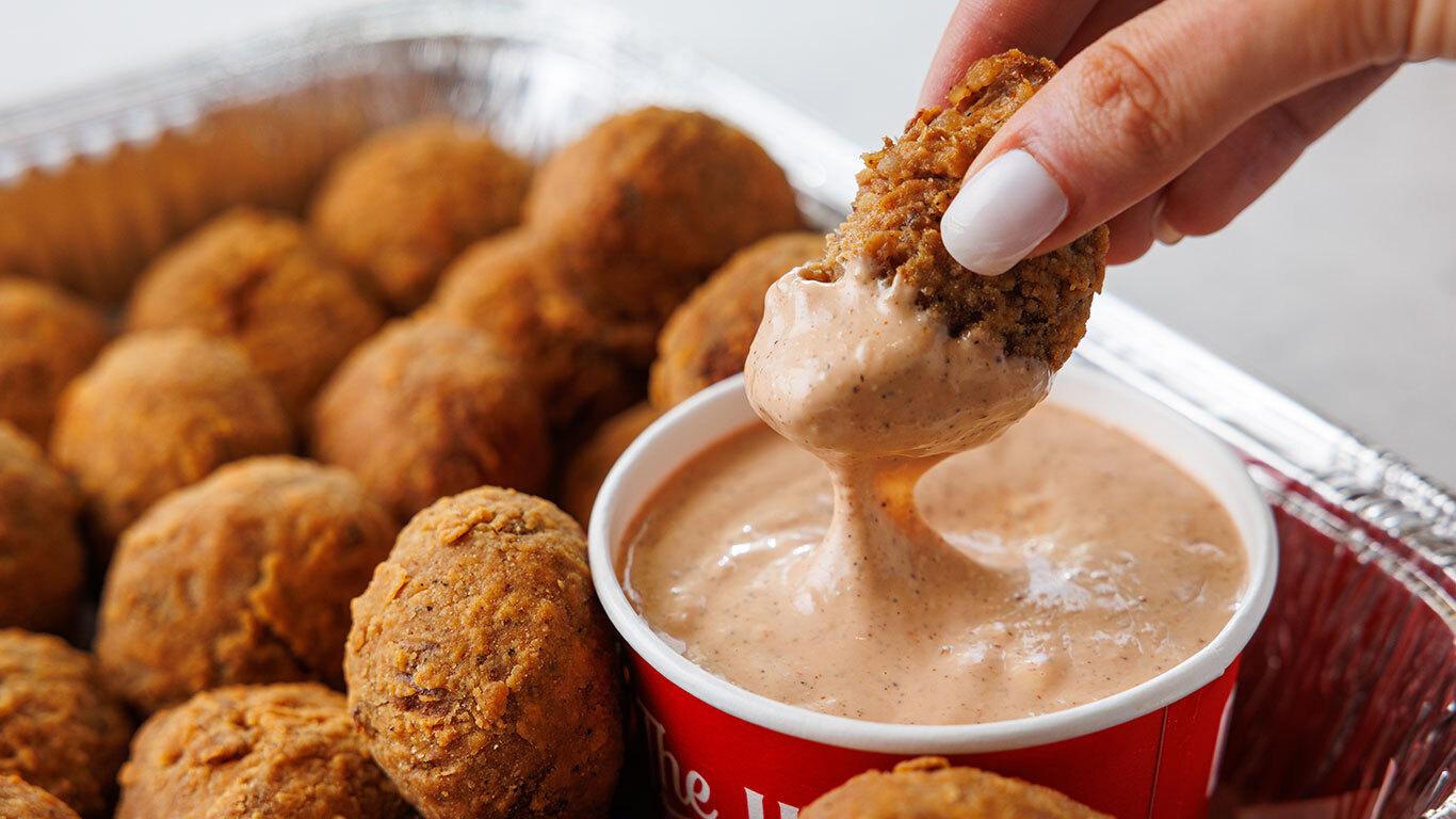 Hand Dipping Boudin web