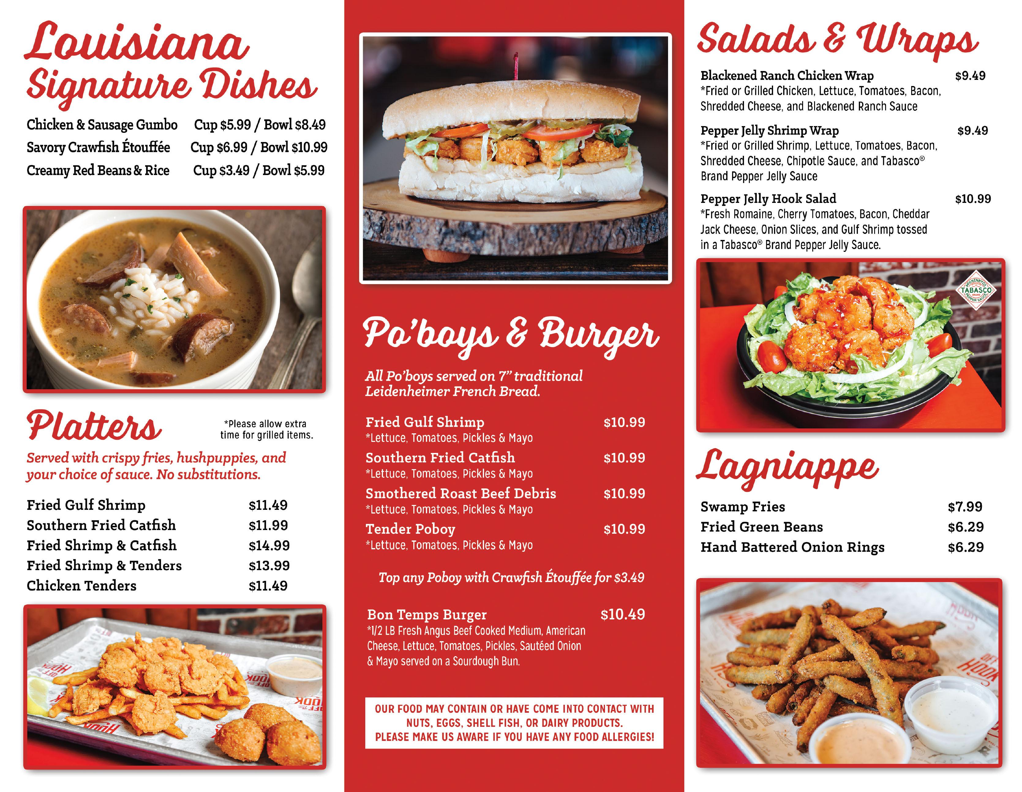 OTH Menu Inside 2026