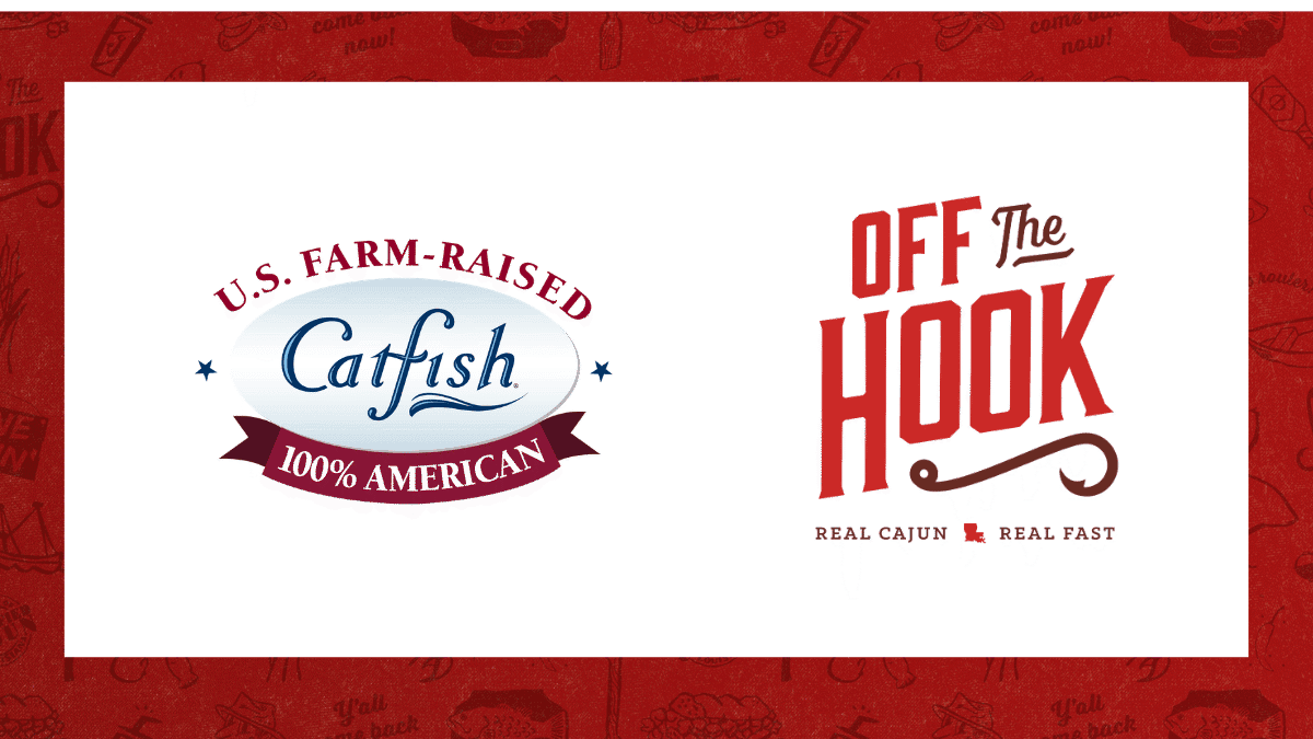 Off the hook logo us farm raised